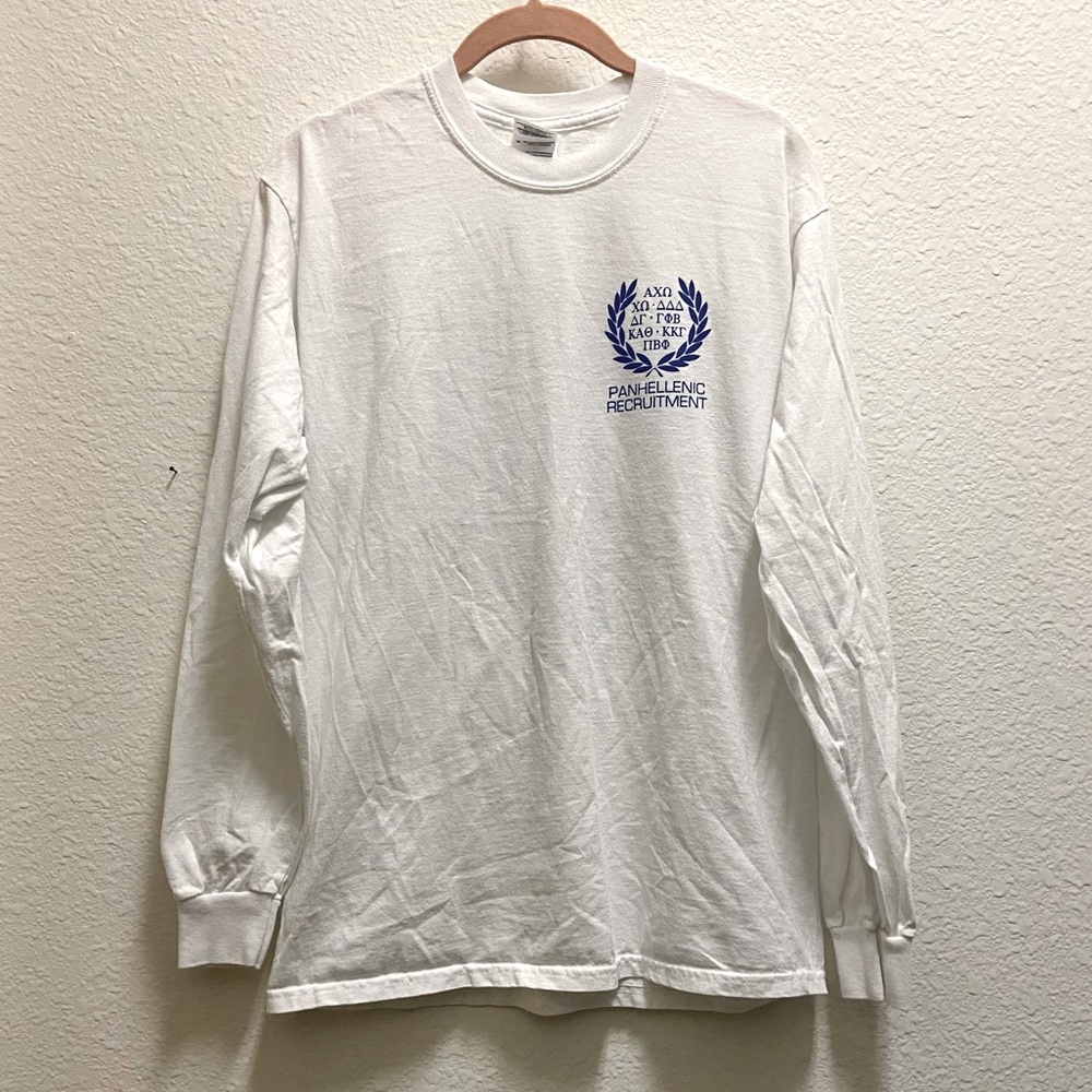 🆕 White Greek Life / Sorority Recruitment Shirt